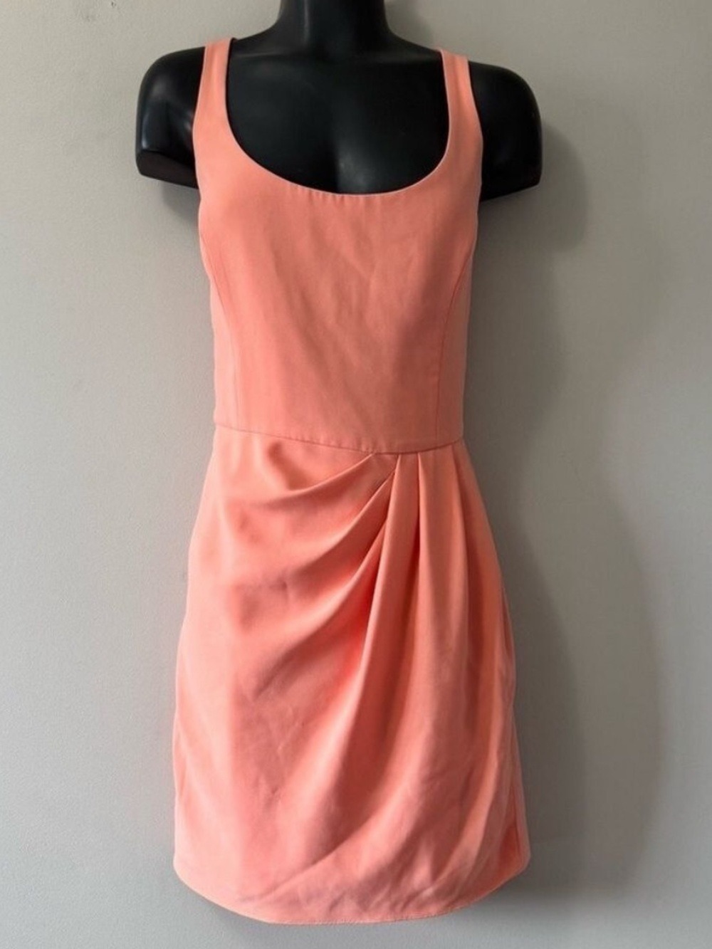 Amanda Uprichard Ruched Sheath Mini Dress Large Large